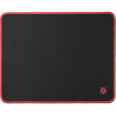 Игровой коврик Defender Black M, 360x270x3 мм, ткань+резина